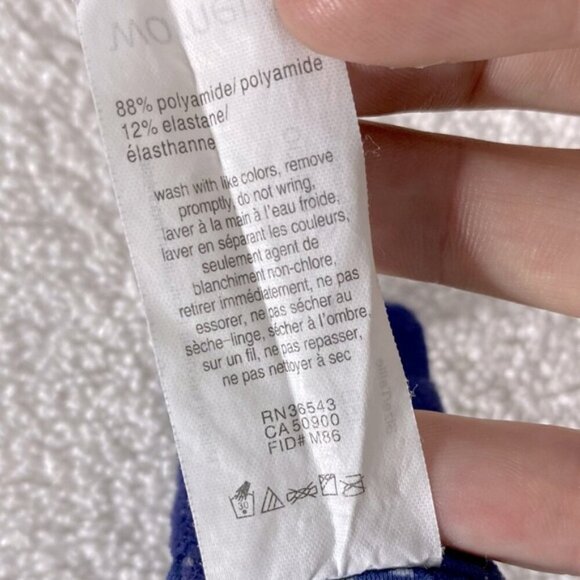 Warner’s Blue White Micro Dot T Shirt Bra 36B - Picture 5 of 9